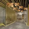 Minimalist Veneer Wood Chandelier