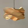 Minimalist Veneer Wood Chandelier