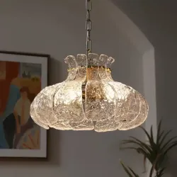 Maison Vintage Glass Chandelier