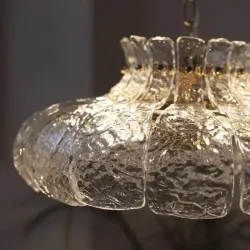 Maison Vintage Glass Chandelier