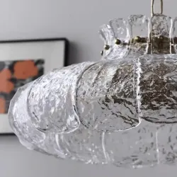 Maison Vintage Glass Chandelier
