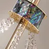 Crystal Shell Luxe Chandelier