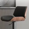 Nordic Leather Bar Stool