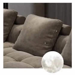 Italian Minimalist Straight Sofa