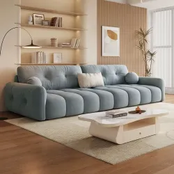 French Velvet Sofa