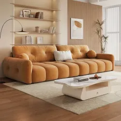 French Velvet Sofa