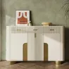 Marble top console cabinet many size