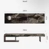 LuxeStone Italia TV Console